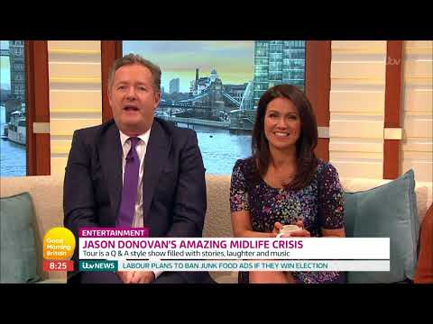 Jason Donovan and Piers Morgan Engage in Banter | Good Morning Britain