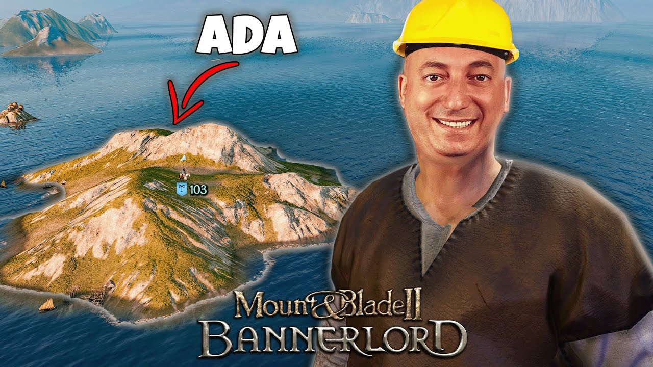 BANNERLORD ama KENDİ ADA KRALLIĞIMI İNŞA EDİYORUM!!