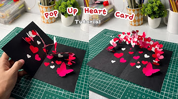 ❤️ DIY Pop-Up Heart Card Tutorial 🤍