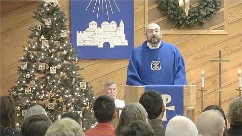 2019-12-22 - Fourth Sunday in Advent - Sermon: "God