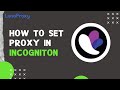 Integration tutorial of lunaproxy and Incogniton free browser, dynamic residential proxy IP