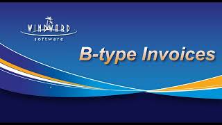 B type Invoices
