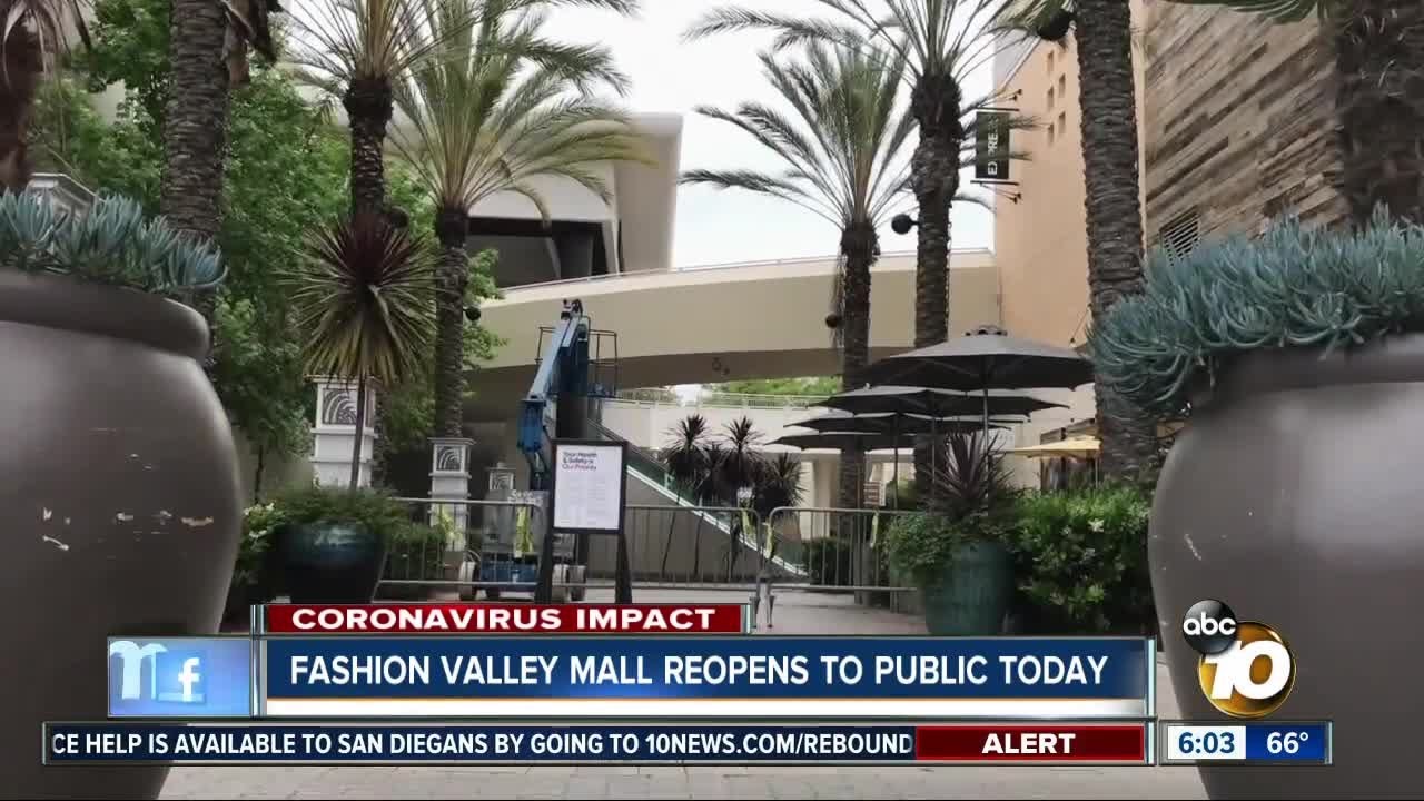 San Fernando Valley mall stores are slowly reopening after weeks