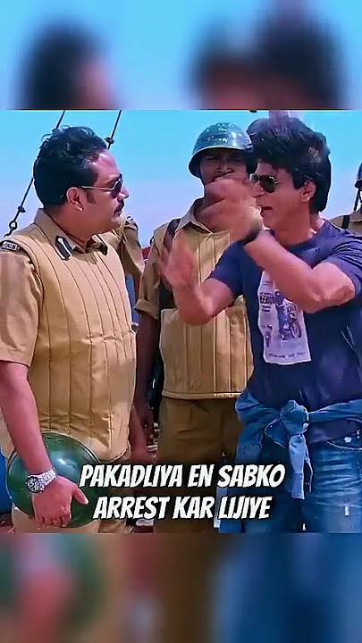 Sharukh Khan ARRESTED by India police#srk#chennaiexpress#shahrukhkhan