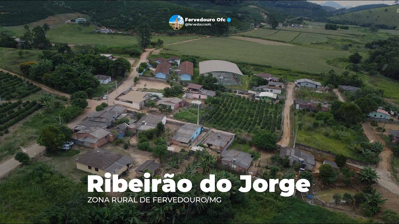 Ribeirão do Jorge - Fervedouro/MG - DRONE FULL HD