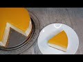 Cheesecake sans cuisson sans gélatine, nappage mangue passion