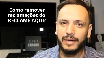 Como faço para excluir uma reclamação no Reclame Aqui?