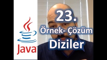 Java 23 - Diziler Örnek Çözüm