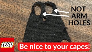 Tutorial: How to put on a Lego Minifigure Cape. Those are not arm holes!!! screenshot 4
