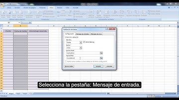 Validación de datos