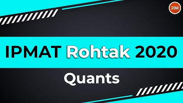Five Racquets | IPMAT Rohtak Previous Year Papers | IPMAT 2020 Solutions | 2IIM IPMAT Preparation