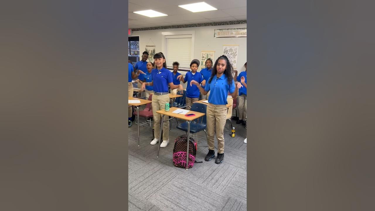 Teacher makes sleepy kids warm up on first day of school #shorts Teacher makes sleepy kids warm up on first day of school #shorts