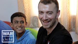 Sam Smith makes friends with Mohammed