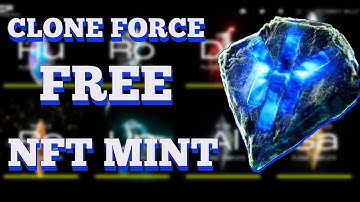 CLONE FORCE | FREE NFT MINTS | GIVEAWAY NFT OPENSEA