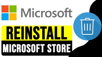 How to UNINSTALL and REINSTALL MICROSOFT STORE in WINDOWS 10 | 2024 | Fix Microsoft Store Issues