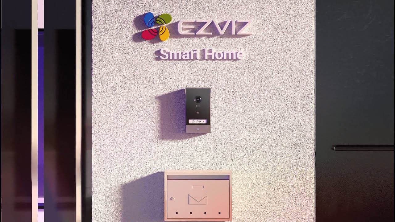 EZVIZ HP7 2K HD Smart Video Intercom Doorphone Kit with Wi-Fi