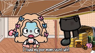 I Found My Poor Mom Secret Safe !😱 | Toca Story |Toca Life World