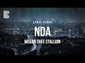 Megan Thee Stallion NDA Lyrics