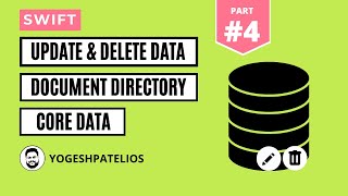 CoreData and Document Directory: Update and Delete Data and Images in Swift Hindi 2023 - [Part 4] screenshot 1