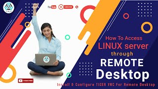 How To Setup 'Remote Desktop' of Linux Server || How To Configure TigerVNC In RHEL & CentOS [SOLVED]