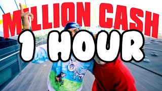 Connor Price & Armani White - Million Cash | 1 Hour Version - Lyric Video