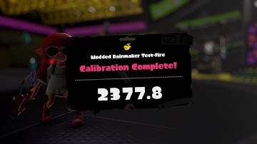 Challenge: Modded Rainmaker Test-Fire - Splatoon 3