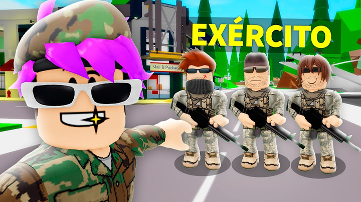 VIREI LIDER DO EXÉRCITO no BROOKHAVEN