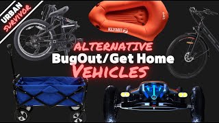 Alternative BOV Bug Out Transportation / Get Home Vehicles ( 🚴‍♂️   🛴   🛹   🛷   👟   🛒)