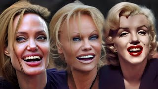 Angelina Jolie, Pamela Anderson and Marilyn Monroe - A.I. generated laughing remix by MegaBojan1993 1,584 views 3 months ago 44 seconds