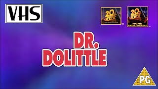 Opening to Dr. Dolittle UK VHS (1998)