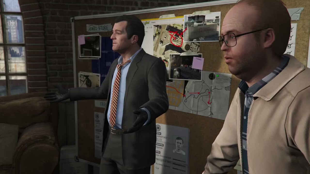 سرقة مجوهرات و قتل البالس و شخصية TRVOR