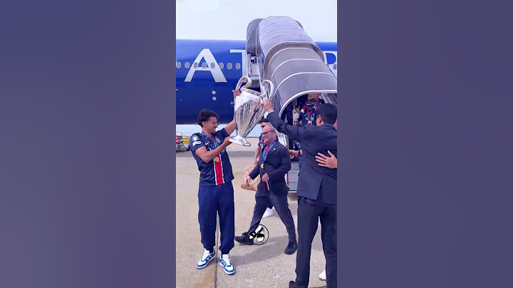 Our champions are in Paris! 👋 #ucl   #championsleague   #psg