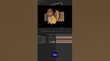 After Effects Scripts 3D Extrude One Click Easy 3D #shorts #aftereffects