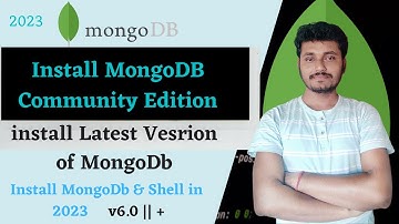 install MongoDB  on Windows 10 or 11 | MongoDB 6.0.4     & Mongo Shell  1.6.2