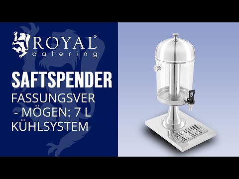 Saftspender Royal Catering RCSD-1 | Produktpräsentation