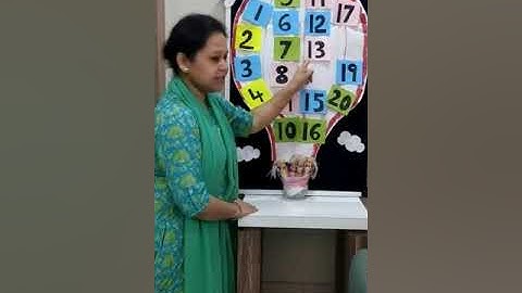Missing Numbers For Kids | Preschool Activities | Bodakdev School For Children