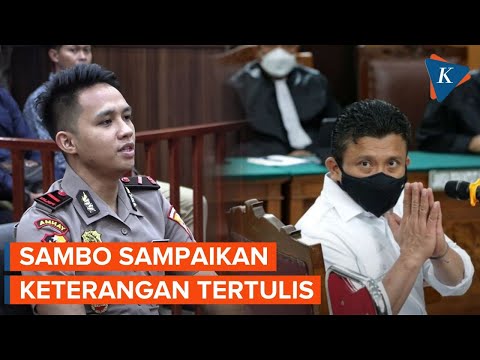 Ferdy Sambo Beri Kesaksian Tertulis dalam Sidang Etik Richard Eliezer