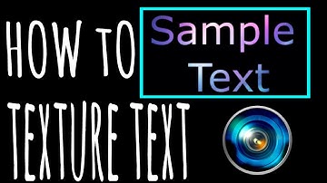 How To: Texture Text on SVP 13!