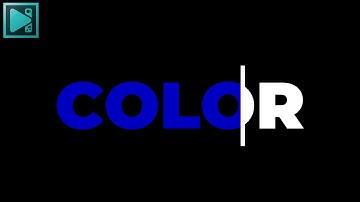 Color Changing Text Animation | VSDC Video Editor Tutorial