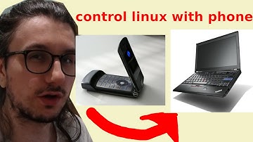 Control Linux with your phone using KDECONNECT