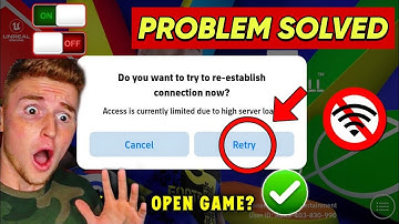 How To Fix Access Is Currently Limited Due To High Server Load | Fix eFootball Opening Problem