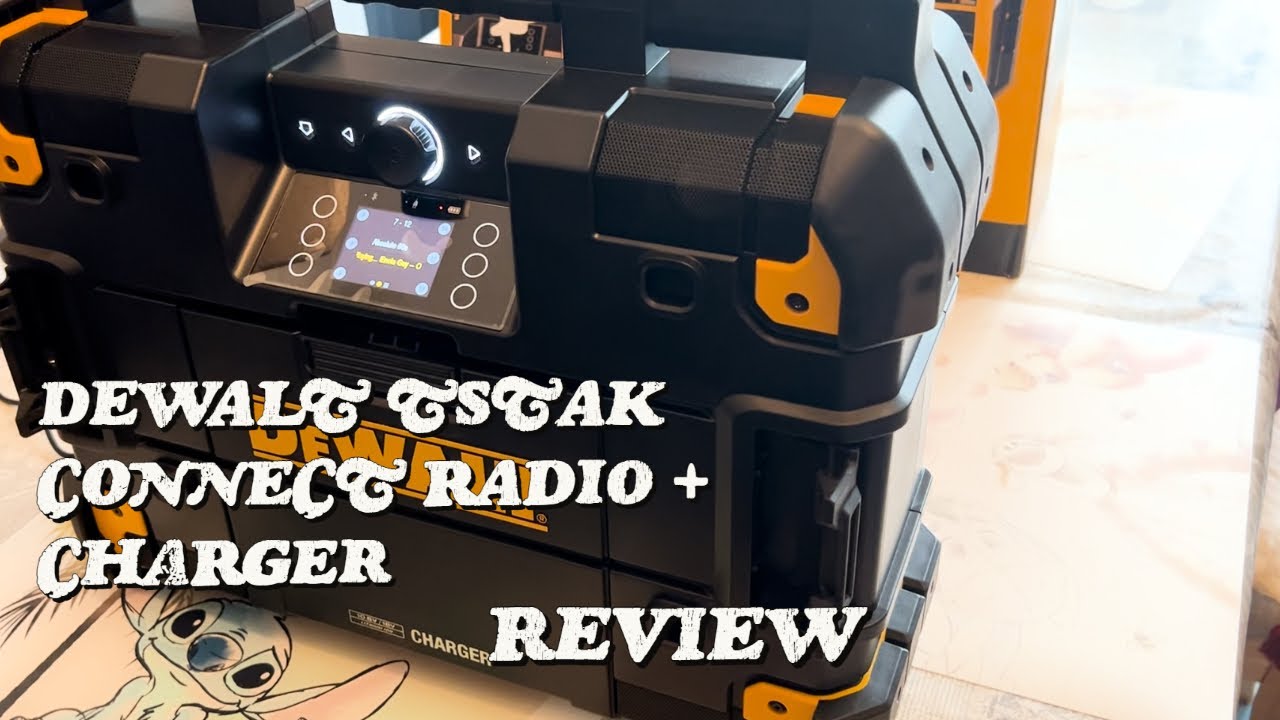 Обзор зарядного устройства Dewalt TSTAK Connect Radio+