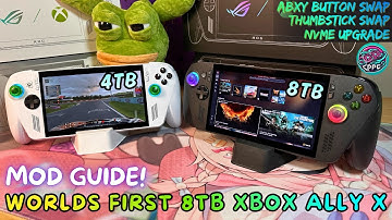 Modding van de Xbox Ally en Xbox Ally X - Upgrade niet voordat je dit hebt bekeken! #xboxally #xb...