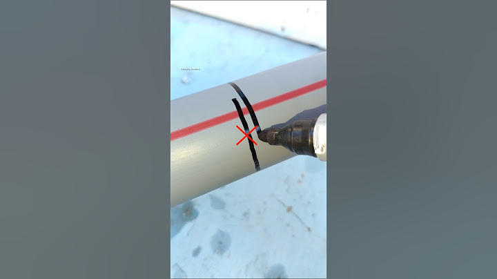 Experienced plumber's trick! How to always make precise markings on a plastic pipes #diy #plumbing