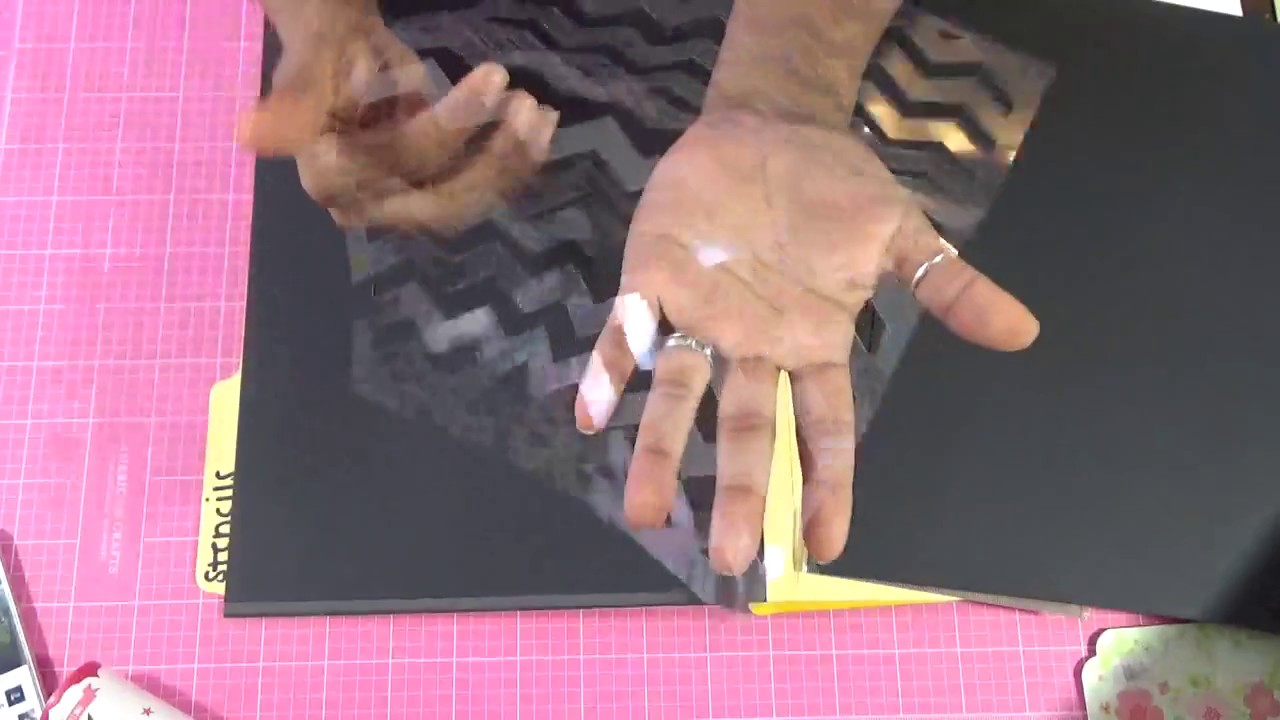 Make your own stencil - YouTube