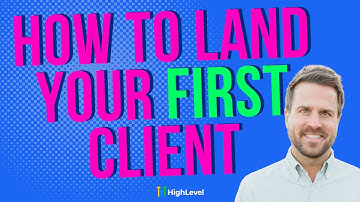 How To Get My First Client for My Marketing Agency! (GoHighLevel)