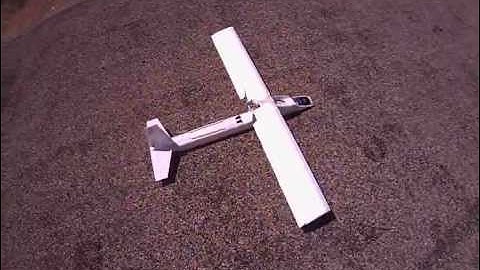 Scratchbuilt Axon RC Airplane from Dollar Foamboard