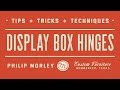 Display Box Hinges Display Box Hinges