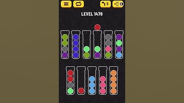 【Ball Sort Puzzle】Level.1478