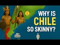 Why is Chile So Long and Narrow? | Map Animation Documentary #mapanimation #chile